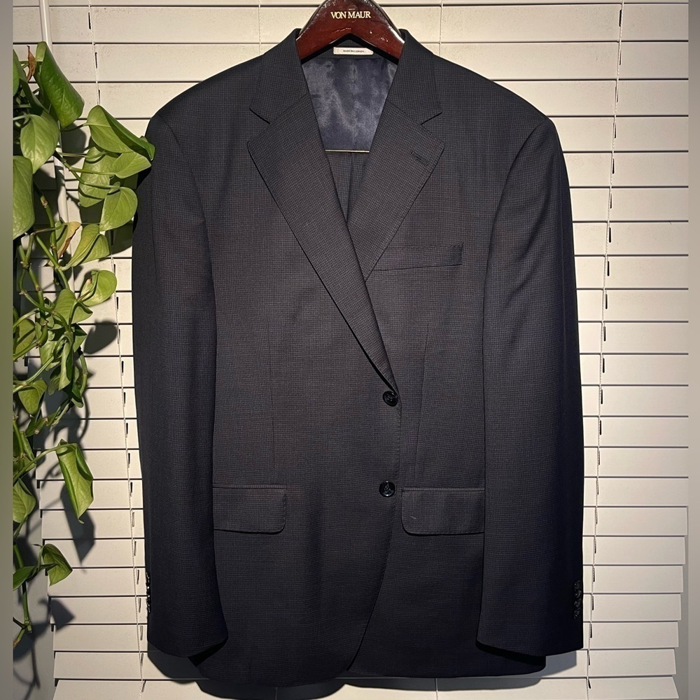 Peter Millar Dark Gray Suit